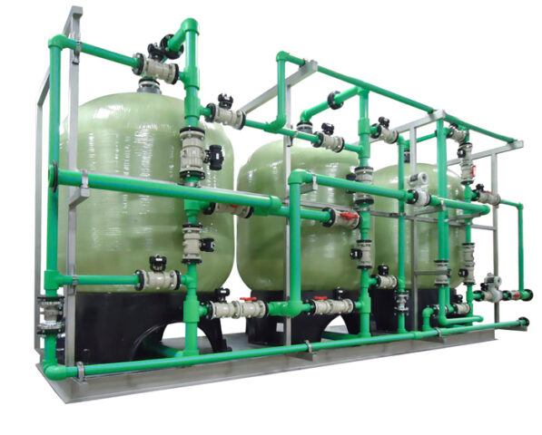 Industrial Water softener for boiler feed